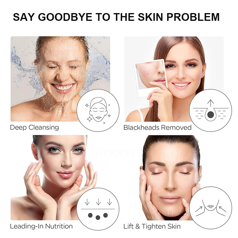 ManiDew Ultrasonic Skin Scrubber & Pore Cleaner