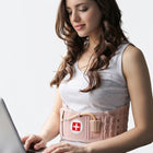 Decompression Lumbar Support Back Brace - Inflatable Air Traction Waist Belt Kit