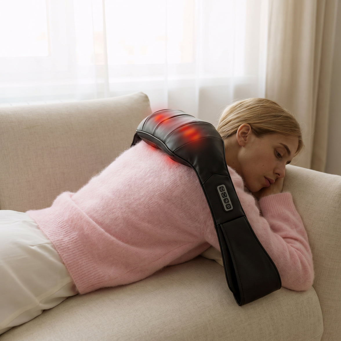 ManiKnead Ergonomic U-Shape Shiatsu Kneading Massager