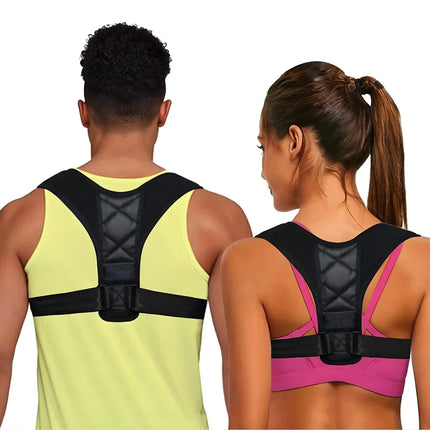 Back Brace Straightener - EMG-Tested Spinal Alignment, Adjustable Fit