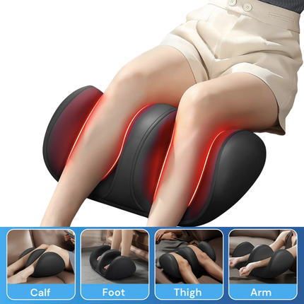Shiatsu Foot Massager with Heat - Deep Kneading, Circulation Relaxation