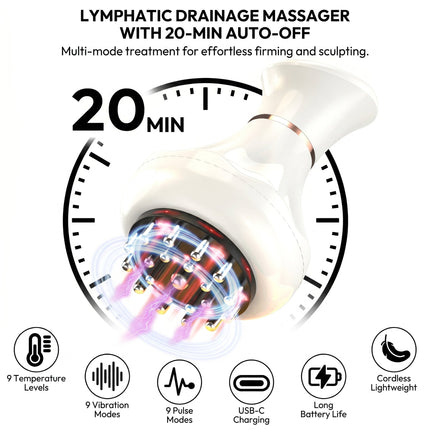 Electric Meridian Sculpting Massager - Heat, Vibration & Skin-Glide Therapy