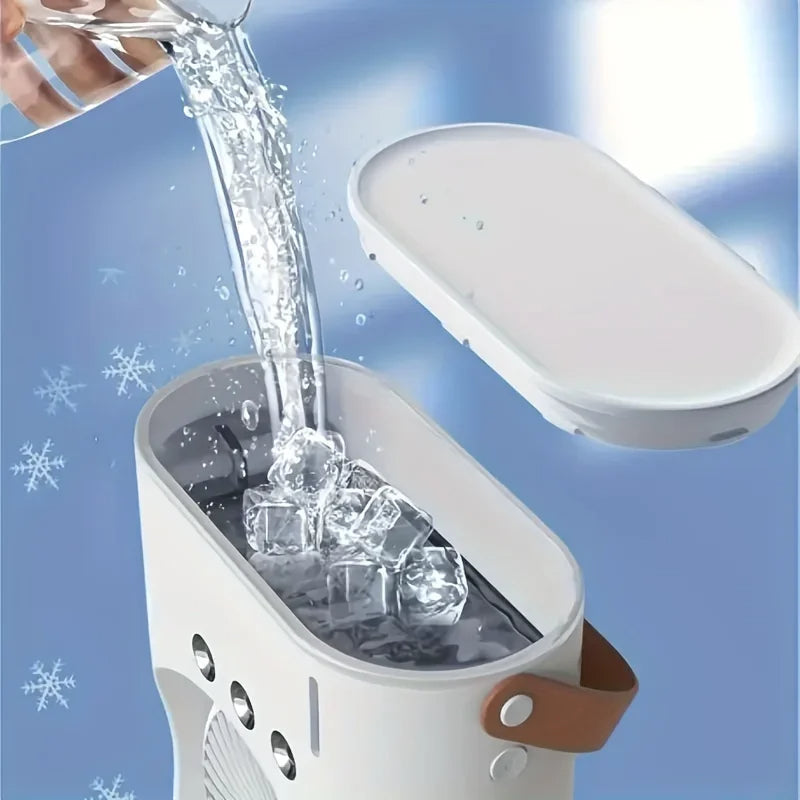 ManiFreeze Dual Head Mist Cooling Fan
