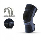 Double Strap Knee Brace - 1-Piece Silicone Patella Cushion Wrap