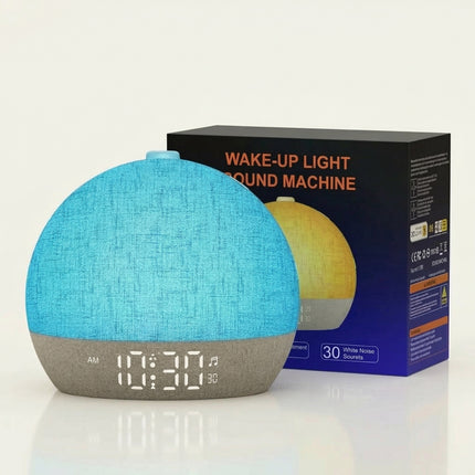 Sunrise Alarm Clock - White Noise, LED Night Light, Sleep Timer