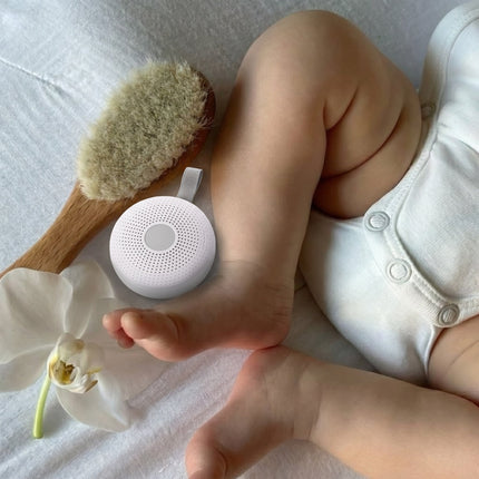 Portable White Noise Machine - Cry Detection, Night Light, Timer