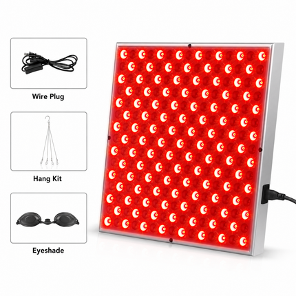 LED Red Light Panel - 660nm & 850nm Full Body Therapy, 225 LEDs