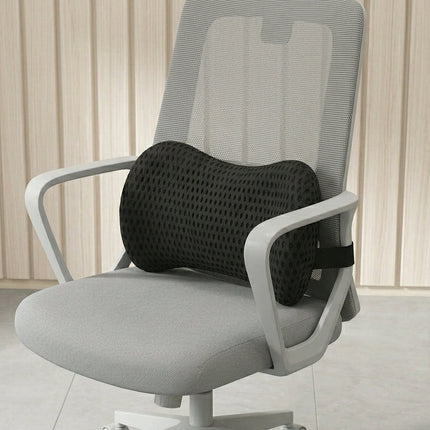 Ergonomic Memory Foam Lumbar Pillow - Contoured Spinal Support