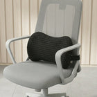 Ergonomic Memory Foam Lumbar Pillow - Contoured Spinal Support