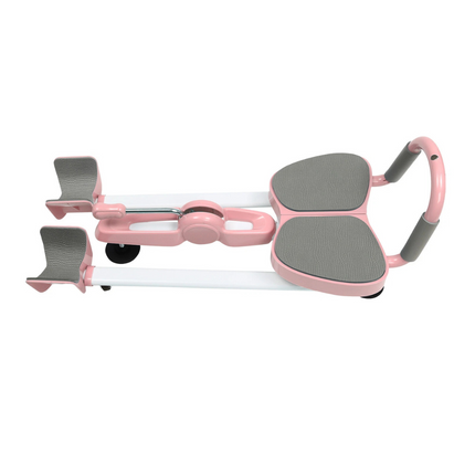 Split Training Leg Stretcher - Ergonomic Seat, Adjustable Handle, Steel Frame