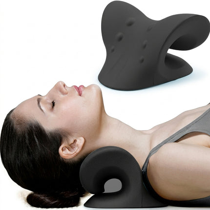 Neck Shoulder Stretcher Massage Pillow - 10-Minute Cervical Reset