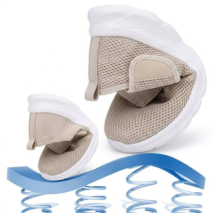 Women's Ergonomic Air Mesh Sneakers - Lightweight Breathable Arch Support Shoes