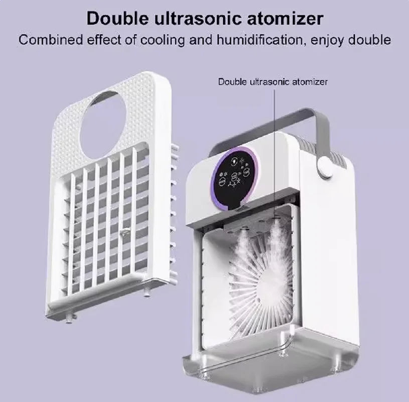 ManiFreeze Mist Cooling Fan with Touchscreen