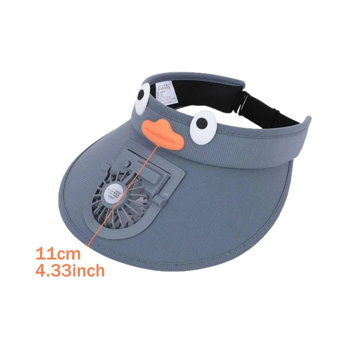 ManiChilly Kids Cooling Fan Visor Hat