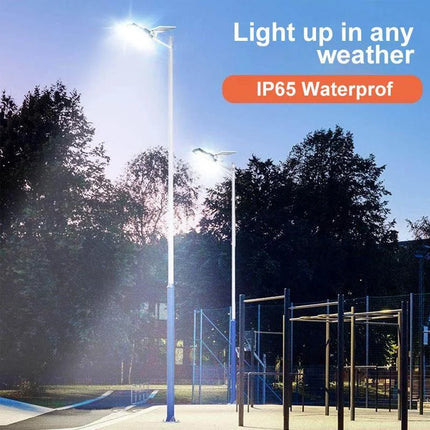 Outdoor Solar LED Lamp - Motion Sensor Solar Street Light with Remote