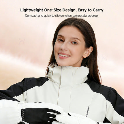 Rechargeable Touchscreen Heated Gloves - 1200mAh, 3 Heat Modes