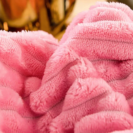 Fleece Duvet Cover Set - Soft Plush Bedding with Pillowcases for Winter