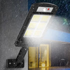 Outdoor Solar LED Lamp - Motion Sensor Solar Street Light with Remote
