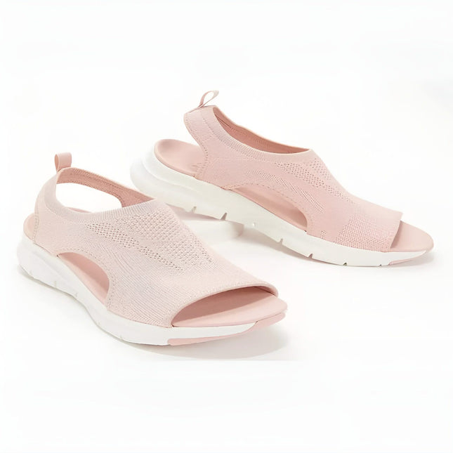 Women's Ergonomic Walking Sandals - Wide Fit Arch Support Cushioned Comfort