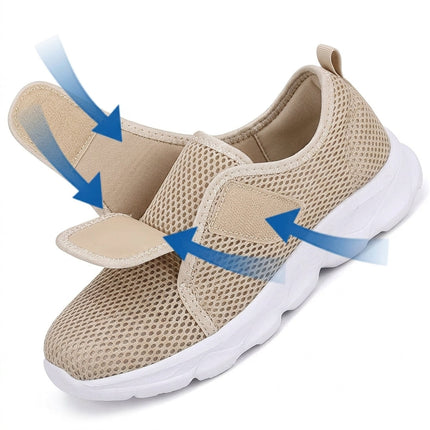 Women's Ergonomic Air Mesh Sneakers - Lightweight Breathable Arch Support Shoes