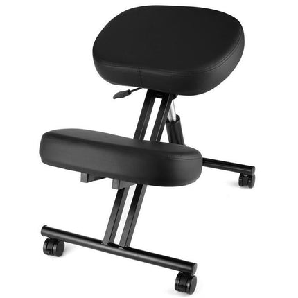 Ergonomic Adjustable Kneeling Chair - Gas-Lift Height, Padded Knee Pads