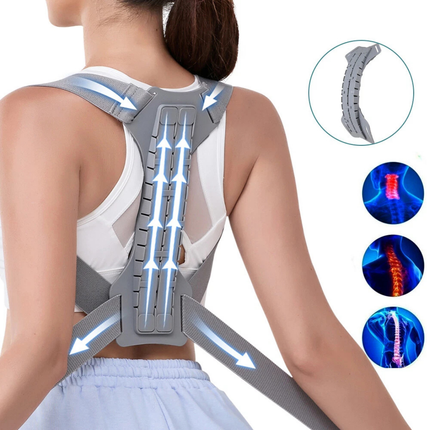 Clavicle Posture Support Belt - Adjustable Spinal, Shoulder Alignment