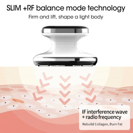 RF, EMS & LED Body Contouring Massager - 4-in-1 Radio Frequency Toning Device