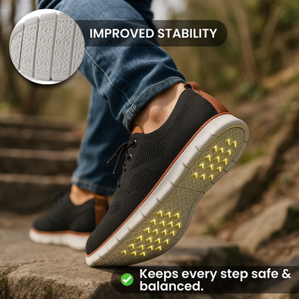 Men's Orthopedic Shoes for Heel & Plantar Fasciitis - All-Day Comfort