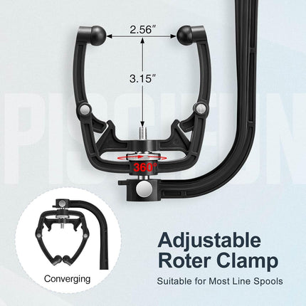 Fishing Line Winder Spooler - Suction Cup Reel Line Spooling Station