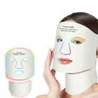 7-Color LED Light Face & Neck Mask - 309 LEDs, Adjustable Strap Fit