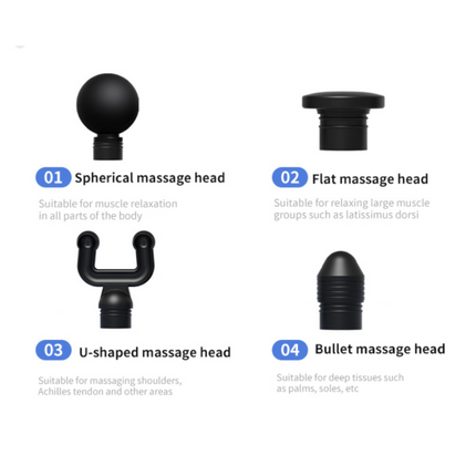 360-Degree Rotating Massager - 9-Speed, 45-Degree Pivoting Head