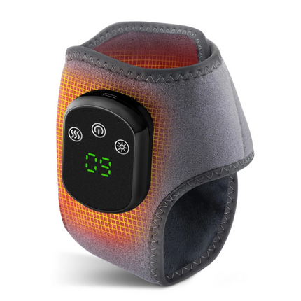 Electric Ankle Massager - Infrared Heat, Vibration Recovery Therapy Set