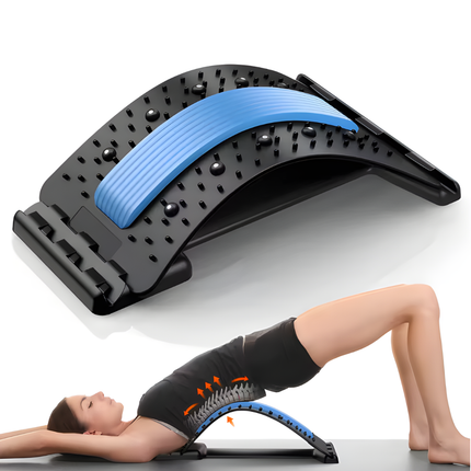 Yoga Back Stretcher - Adjustable Arch, Spinal Decompression Stretcher
