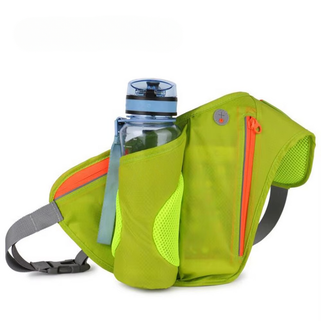 Active Gear Running Waist Bag - Hydration Holder, Phone Pocket, Snug Fit