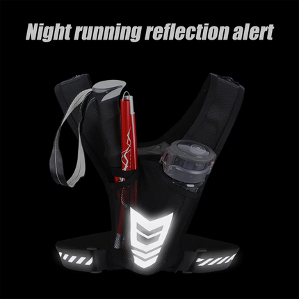 Ultra Light Running Vest - Hydration Holder, Phone Pocket, Comfort Fit