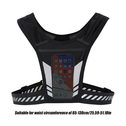 Ultra Light Running Vest - Hydration Holder, Phone Pocket, Comfort Fit