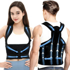Adjustable Back Support Brace - Dual-Strap 360° Back Stabilization Fit