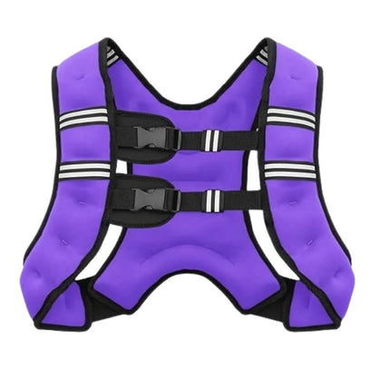 Adjustable Weighted Fitness Vest - Breathable, 6-30 lbs Training Vest