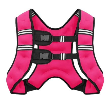 Adjustable Weighted Fitness Vest - Breathable, 6-30 lbs Training Vest