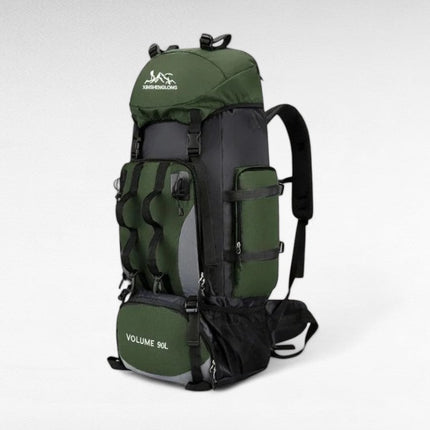 90L Waterproof Hiking Backpack - Ultralight, Ergonomic Trekking Pack