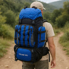90L Waterproof Hiking Backpack - Ultralight, Ergonomic Trekking Pack