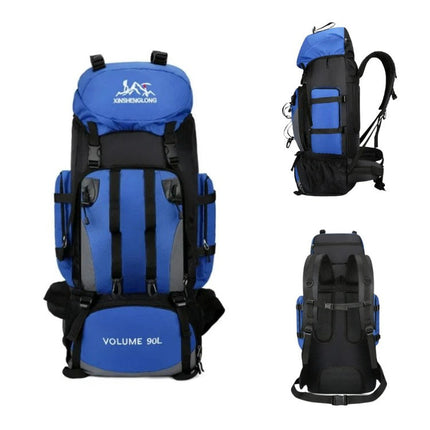 90L Waterproof Hiking Backpack - Ultralight, Ergonomic Trekking Pack