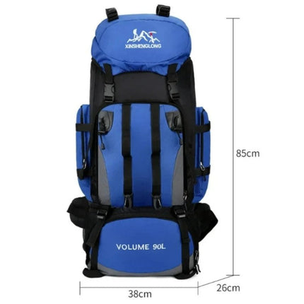 90L Waterproof Hiking Backpack - Ultralight, Ergonomic Trekking Pack