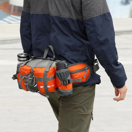 Adjustable Hiking Hip Bag - Waterproof, Multi-Pocket Outdoor Fanny Pack