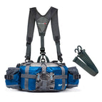 upgraded (with backpack strap) / Blue
