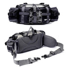 Adjustable Hiking Hip Bag - Waterproof, Multi-Pocket Outdoor Fanny Pack