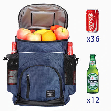 Adventure Ready Insulated Cooler Backpack - Padded, Water-Repellent Pack