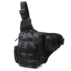 Adventure Ready Hiking Chest Bag - Rugged 600D Nylon, Multi-Carry Design