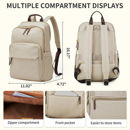 Versatile Travel Backpack - Water-Resistant, Spacious Everyday Daypack
