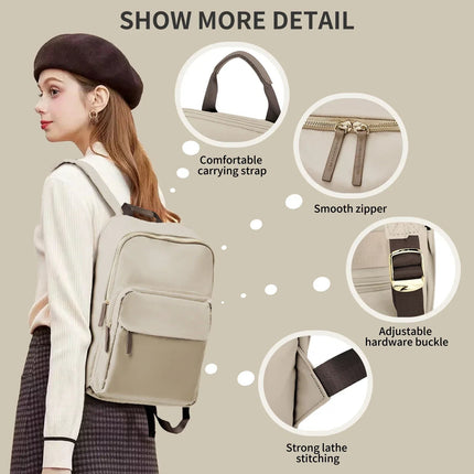 Versatile Travel Backpack - Water-Resistant, Spacious Everyday Daypack